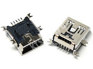  Mini USB B 5pin  SMD ( )