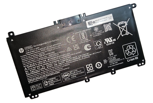 Аккумулятор HT03XL 11.4V 3420mAh 41.04Wh батарея для ноутбука HP 15s-eq 15-db 17-ca Ёмкость выше работает дольше