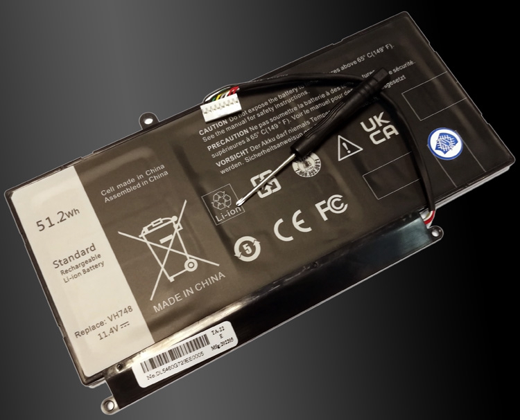  VH748,  Dell 5460 5470 5560 cs-de5460nb 4600mAh