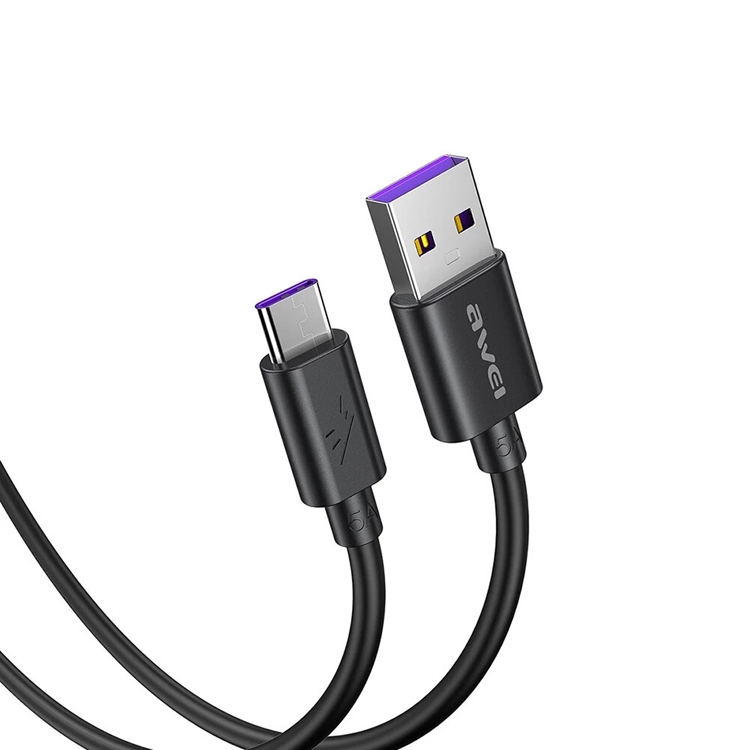  5A   USB  Type-C  Awei CL-110T super fast charge