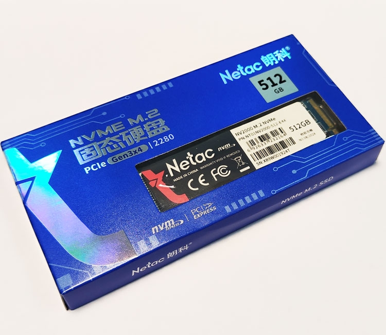 SSD- Netac 512 NT01NV2000-512-E4X M.2 2280 