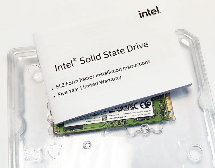 SSD- Intel 1000  670p SSDPEKNU010TZX1 M.2-NVMe  1TB