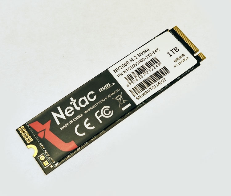 SSD- Netac 1 NT01NV2000-1T0-E4X, M.2 2280  