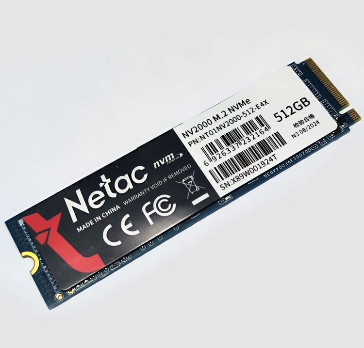 SSD- Netac 512 NT01NV2000-512-E4X M.2 2280 