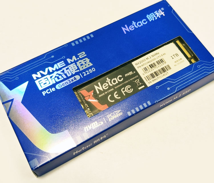 SSD- Netac 1 NT01NV2000-1T0-E4X, M.2 2280  